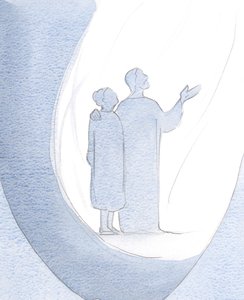 Mesih, Cennetteki Babamızdan başkaları için lütuflar dileyerek, O