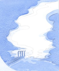 En Kutsal Ruh bazen armağanlarını geri çeker ve biz onları reddedersek başkalarına verir, 2001 (kağıt üzerinde w/c) by Elizabeth Wang