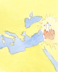 Zor koşullarda Mesih gibi olmak için mücadele eden Hıristiyanlar, Mesih