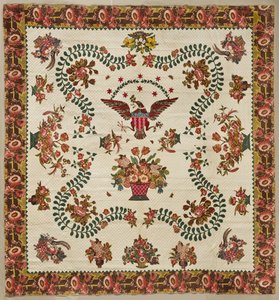 Madalyon Yorgan, c.1830 (pamuk) by Elizabeth Welsh