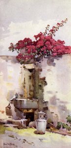 Bir İçme Çeşmesi (renkli taş) by Ella Du Cane