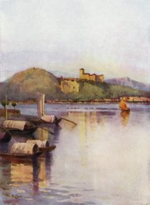 Angera, Maggiore Gölü (renkli taş) by Ella Du Cane