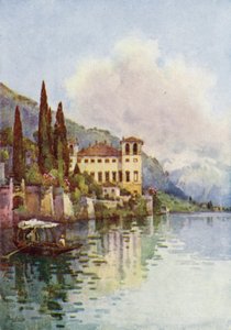 Gravedona, Como Gölü (renkli taş)