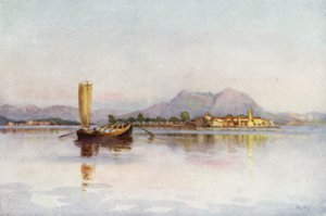 Isola Pescatori, Maggiore Gölü (renkli taş) by Ella Du Cane