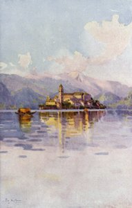 San Giulio Adası, Orta Gölü (renkli taş)
