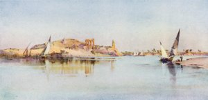 Kom Ombo (renkli taş) by Ella Du Cane