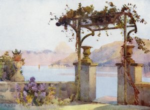 Limonta, Como Gölü (renkli taş) by Ella Du Cane