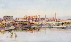 Karnak Tapınağı (renkli taş) by Ella Du Cane