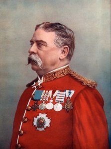 General Sir Hugh Gough, Mücevherlerin Bekçisi, Londra Kulesi, 1902. by Elliott and Fry