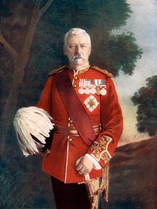 Korgeneral Sir Robert Low, 1900 by Elliott and Fry