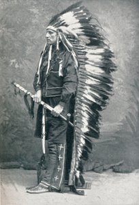 Kuzey Amerika Yerlisi, 1912 by Elliott and Fry