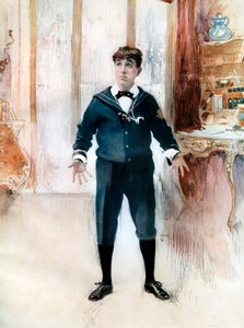 Weedon Grossmith, The New Boy, c1902.