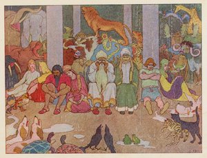 Nuh#39;un Gemisi: Vatan hasreti (renkli litho)