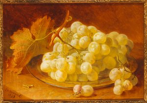 Gümüş Tabakta Üzüm, 1893 by Eloise Harriet Stannard