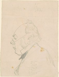 Bir Adamın Profili by Emanuel Gottlieb Leutze