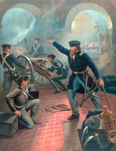 Ulysses S. Grant, Meksika-Amerika Savaşında by Emanuel Gottlieb Leutze