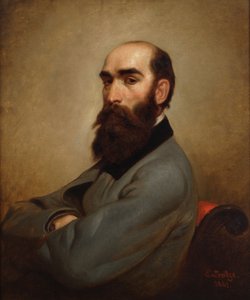 Worthington Whittredge, 1861 by Emanuel Gottlieb Leutze