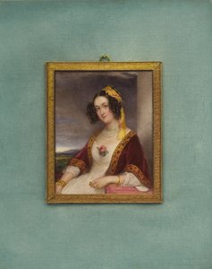 Bilinmeyen bir kadının portresi by Emanuel Thomas Peter