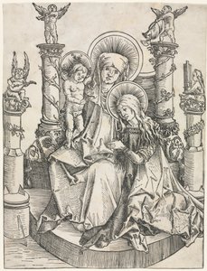 Aziz Anne, Bakire ve İsa Çocuk by Emanuel de Witte