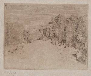 Connecticut Tepesi by Emil Carlsen