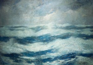 Gökyüzü ve Okyanus by Emil Carlsen