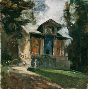 Ressam Heinrich von Angeli'nin Reichenau'daki stüdyosu