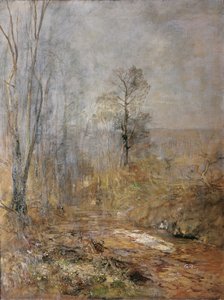 Mart havası – Viyana Ormanlarında erken ilkbahar by Emil Jakob Schindler