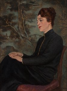 bayan portresi by Emil Orlik