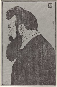 Ferdinand Hodler by Emil Orlik