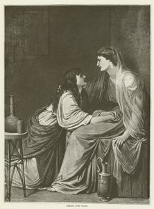 Irene ve Klea by Emil Teschendorff
