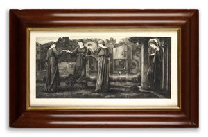 Değirmen (parşömen üzerine basılmış gravür) by Emile Jean Sulpis