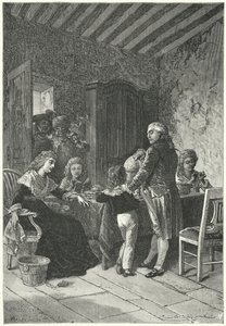 Louis XVI ve ailesi Tapınakta hapsedildi