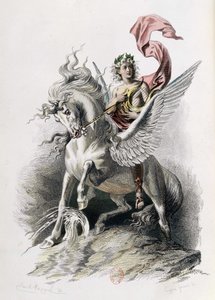 Sanat Eserlerinde Şiir Sanatı, Nicolas Boileau. Resim E. Bayard. Paris 1873, Laplace Sanchez ve Cie éditeurs (gravür) by Emile Antoine Bayard