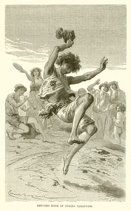 Reputed mode of Curing Tarantism  by Emile Antoine Bayard