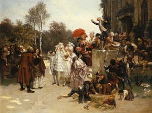 Vaftiz, 1863 by Emile Antoine Bayard