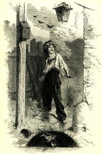 Victor Hugo: Sefiller. Gavroche, Parisli çocuk. Emile Bayard