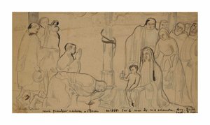 Dağa tapınma by Emile Bernard