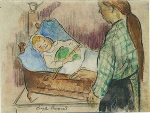 uyku zamanı by Emile Bernard