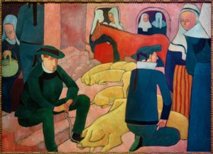 domuz pazarı by Emile Bernard