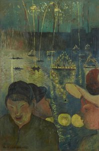 Gece Festivali, 1888 by Emile Bernard