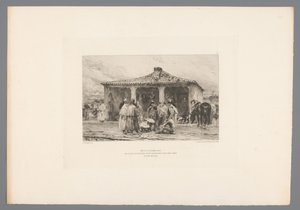 En kampta grup asker Metz 8 Ekim 1870/ İzole süvari askerleri Fort Moselle