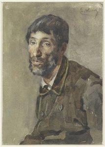 Bir adamın portresi by Emile Charles Wauters