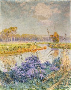 La Lys - De Leie, 1902 doğumlu by Emile Claus