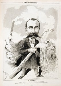 Pierre-Alexander Darracq, Fransız otomobil üreticisi, 1901 by Emile Cohl