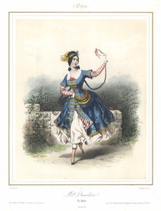 Fransız balerin Adele Dumilatre, Paris Operası