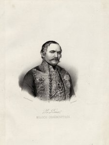 Milo Obrenovic I 1780-1860, Sırbistan Prensi, 1838 dolayları