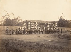 Defin, Cochinchina, 1866. by Emile Gsell