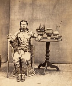 Phra-Kéo-Pha, Kralın Kardeşi, 1866. by Emile Gsell