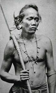 Vietnamlı veya Kamboçyalı Kabile Şefi, 1870