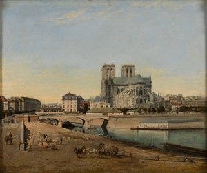 Notre-Dame apsisi, Quai de la Tournelle